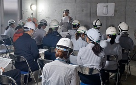 女性工事職の技術交流・意見交換会を定期的に開催