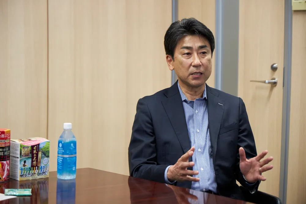 株式会社バスクリン 代表取締役社長 三枚堂正悟（さんまいどう・しょうご）