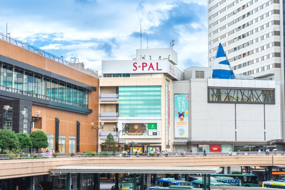 S-PAL仙台。駅構内のみならず、ホテルメトロポリタンにも直結している
