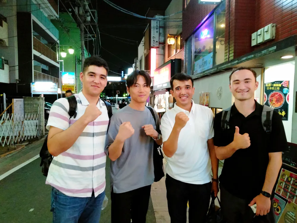 取材終わりの記念撮影