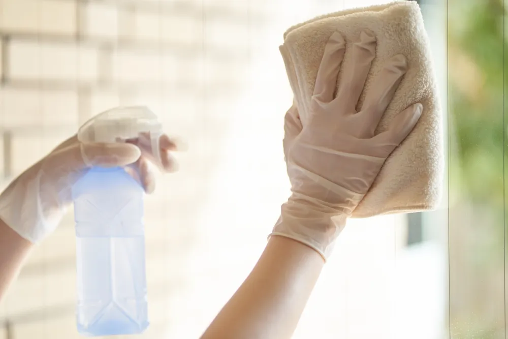 方法05：床や窓を水拭きする