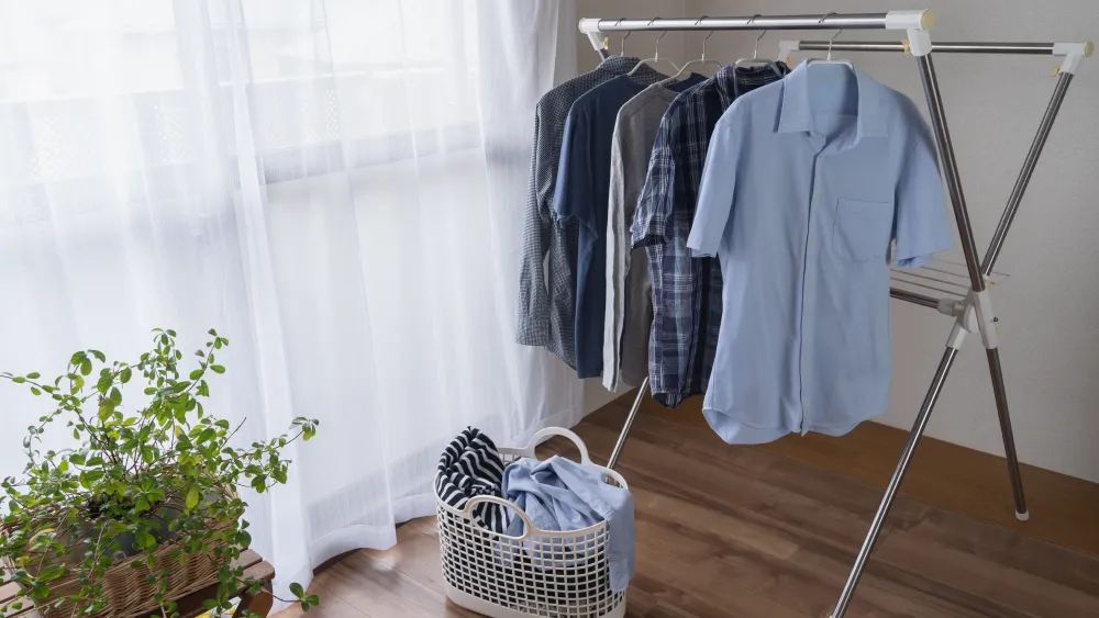方法01：洗濯物を部屋干しする