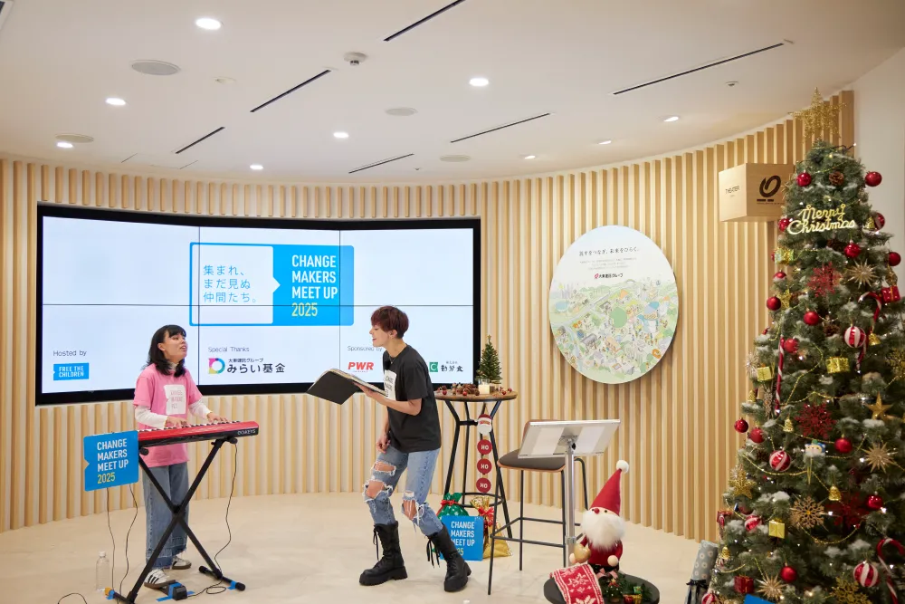 力強い声量で歌い上げられ、収録現場のスタッフも圧巻されました。