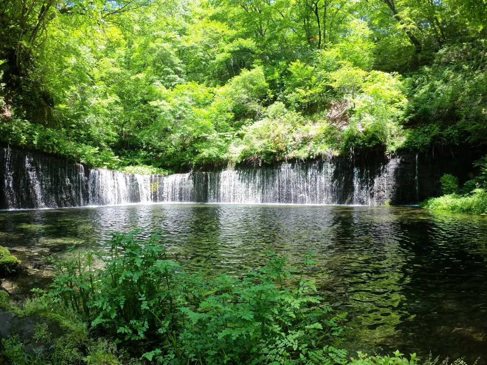 白糸の滝:地元住民行きつけ!長野県・軽井沢とっておきのオススメスポット10選