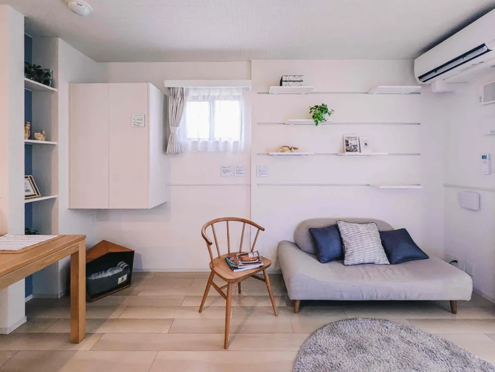 お部屋を横向きで撮影したAfter