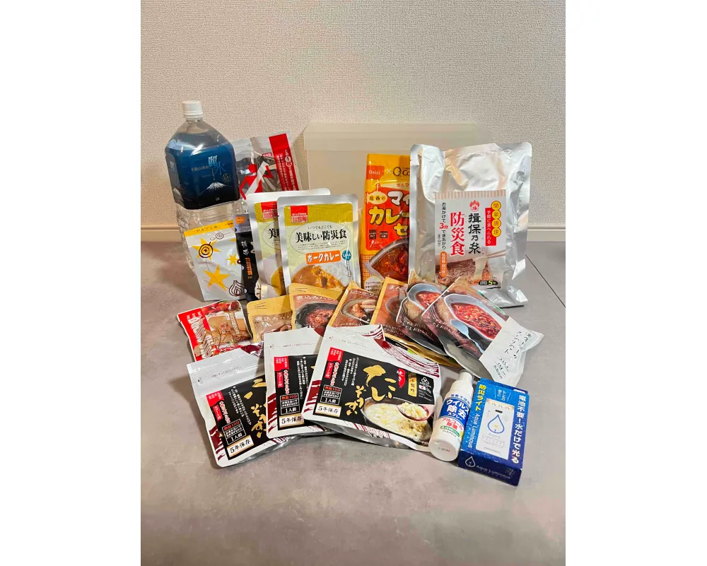 浅野オススメの防災食