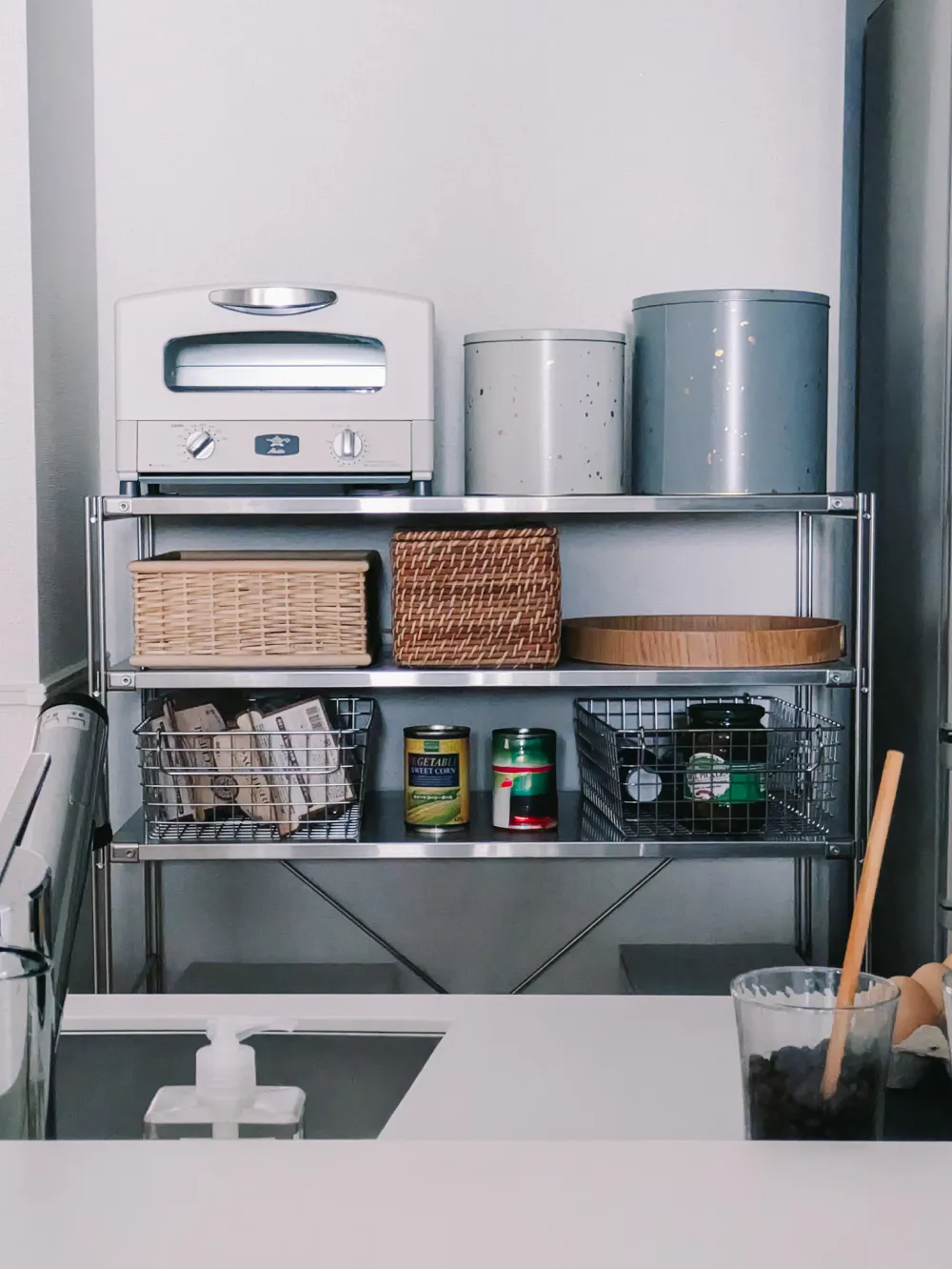 キッチン棚のAfter