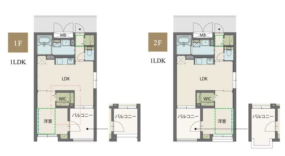 「調布フォルターブⅢ」の間取り図